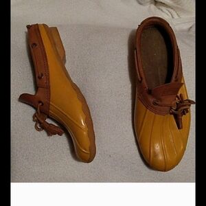 Sperry Women's Yellow and Brown Shoes